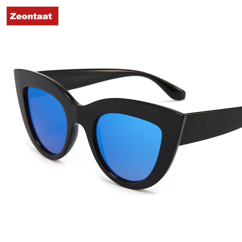 Pink Cat Eye Sunglasses Women Brand Black Mirror Sun Glasses Lady Cool Eyeglasses Female Shades Oculos Eyewear