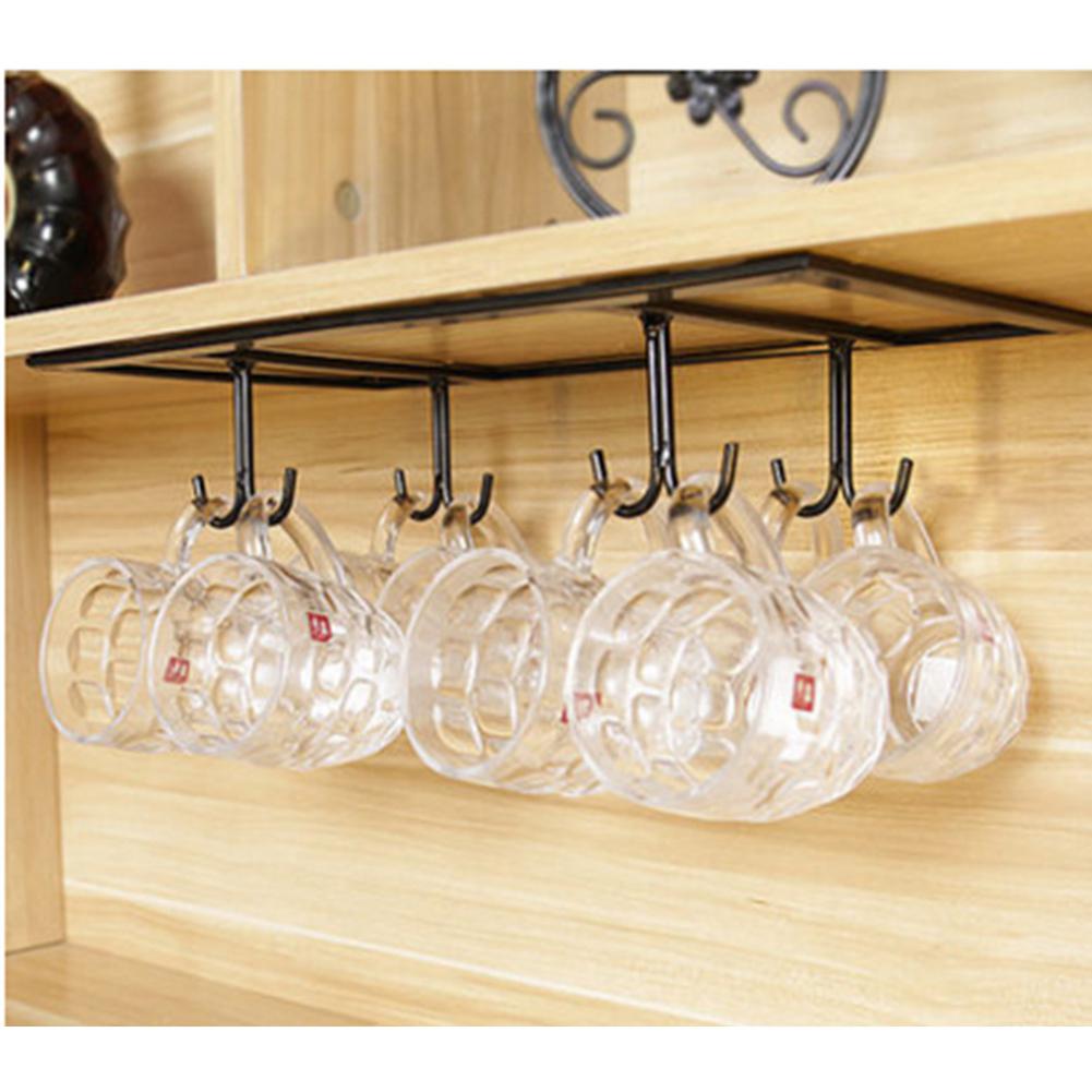 Bar kjøkken jern henger kopp glass kaffekopp butikk hyller hyller for vegg kjøkken hyller for vegg