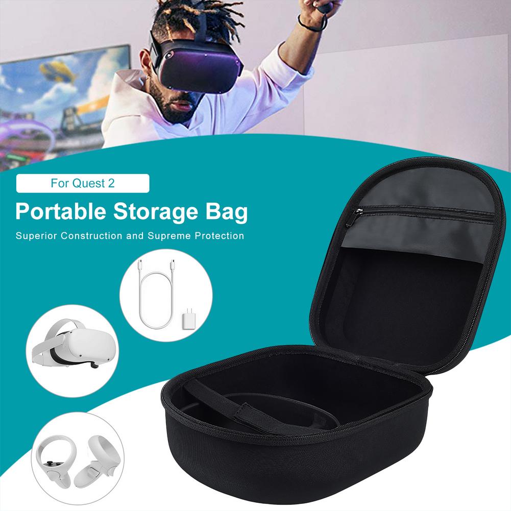 EVA VR accessoires pour Oculus Quest 2 VR casque mallette de voyage sac de rangement dur pour Oculus Quest2 pochette de protection