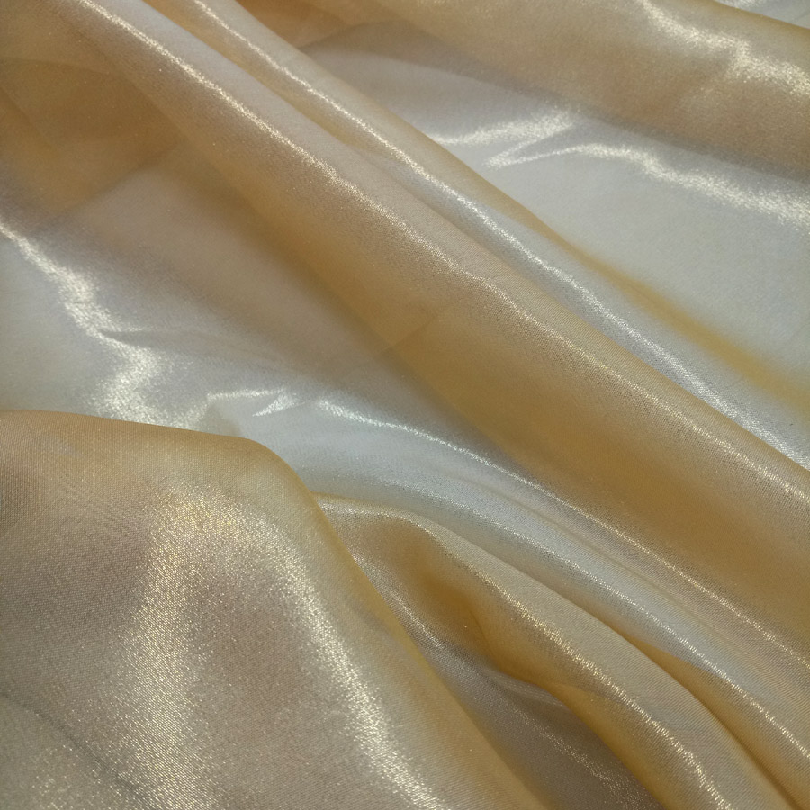 ON cosplay chiffon dress fabric Bronzed fabric shiny fabric bronzing costume DIY