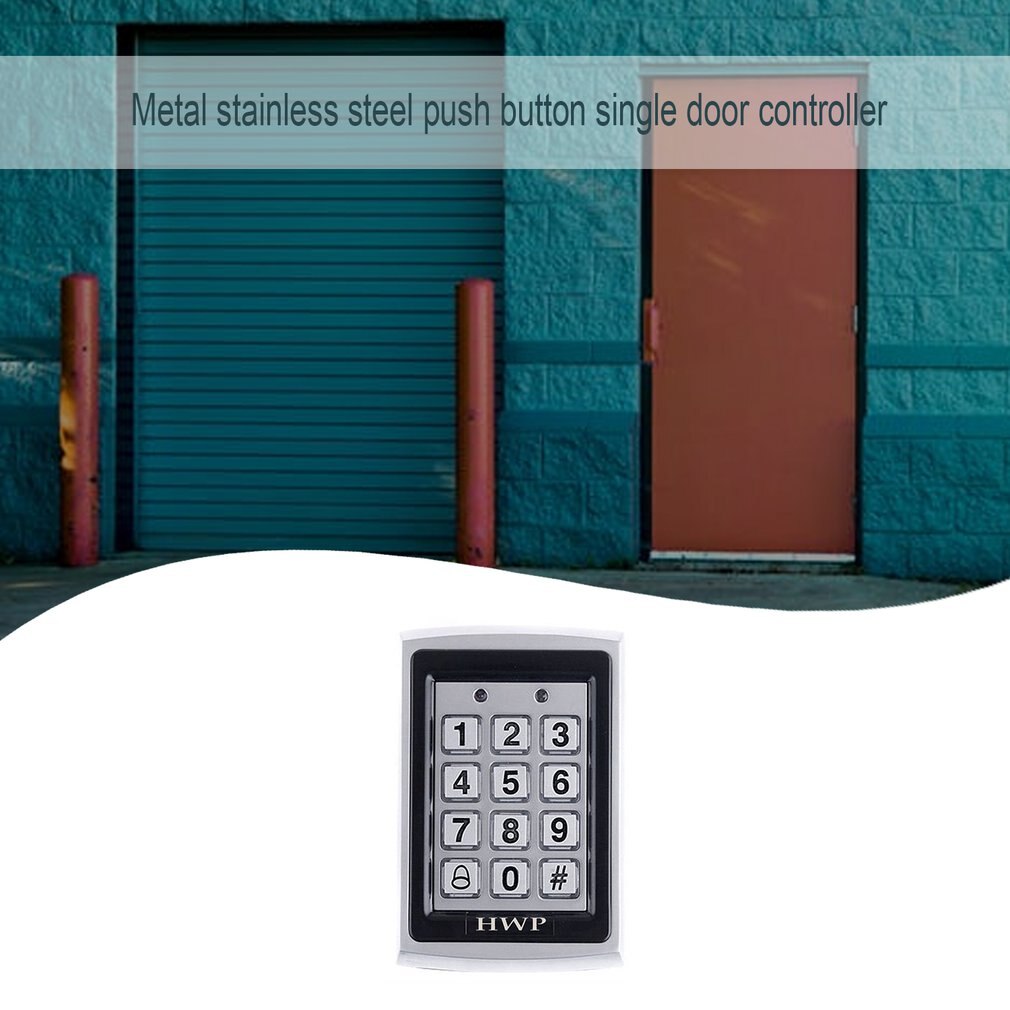 Door Access Control System Diy Kit With Electronic Magnetic Lock Power Supply Metal Access Keypad 1 Set