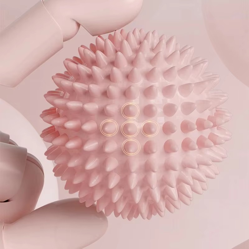 Massage ball myofascial release ball massage device spiky roller for deep tissue trigger point muscle regeneration myofascial pain relief