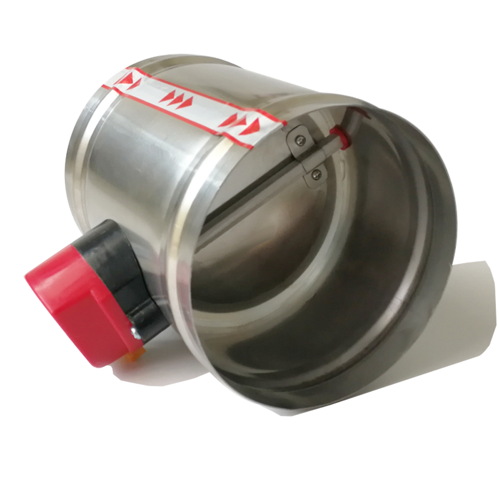 250MM Elektrische Luft Dämpfer für Belüftung, 220V Elektrische kanal Dämpfer für industrielle, küche, wc air exchaust