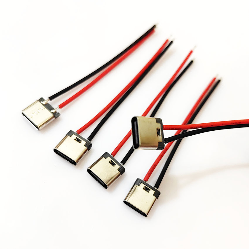 1-10Pcs Type C 2 Pin Waterproof Female USB C Socke... – Grandado