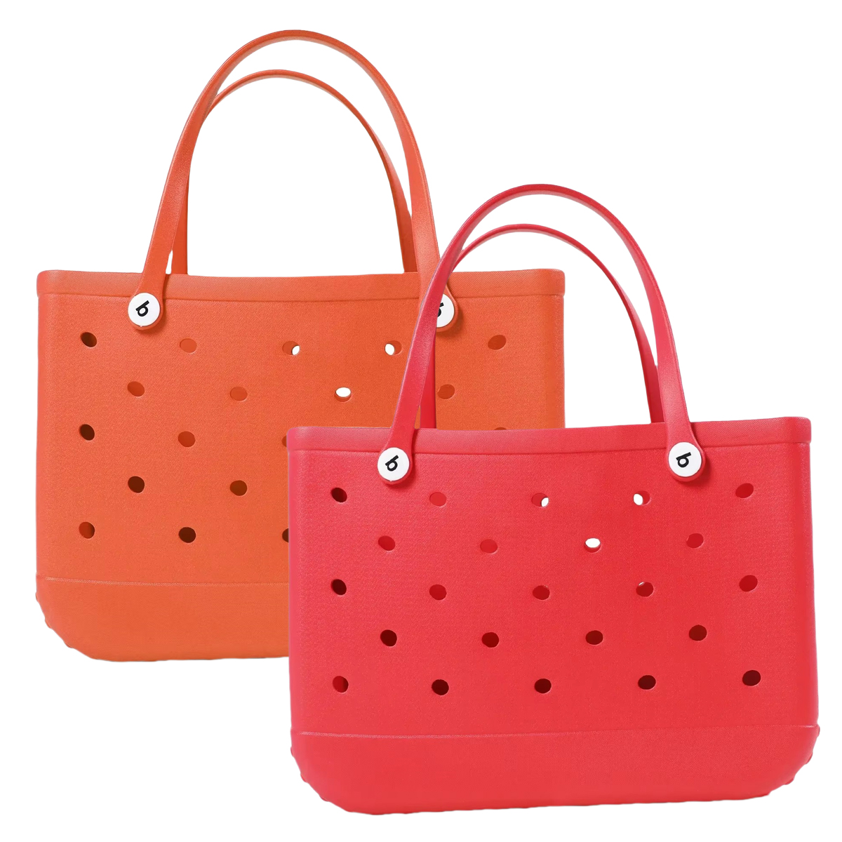 XL extra große Strandtasche aus EVA-Gummi, wasserdicht, für Strand, Reisen, Picknick, Aufbewahrungskorb, Damen-Einkaufshandtasche, Sack Gelee-Einkaufstasche: L / Schokolade