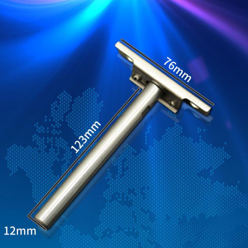 1PC Hidden Floating Shelf Bracket Invisible Wall Bookshelf Support Partition Brackets Wooden Board Fixed Connector Accessories: 5 inches