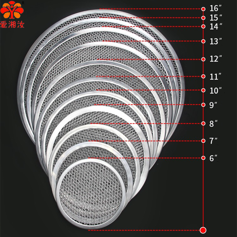 Aluminium pizzapan Circulair netwerk Intensivering Bakaccessoires Pizzapannen