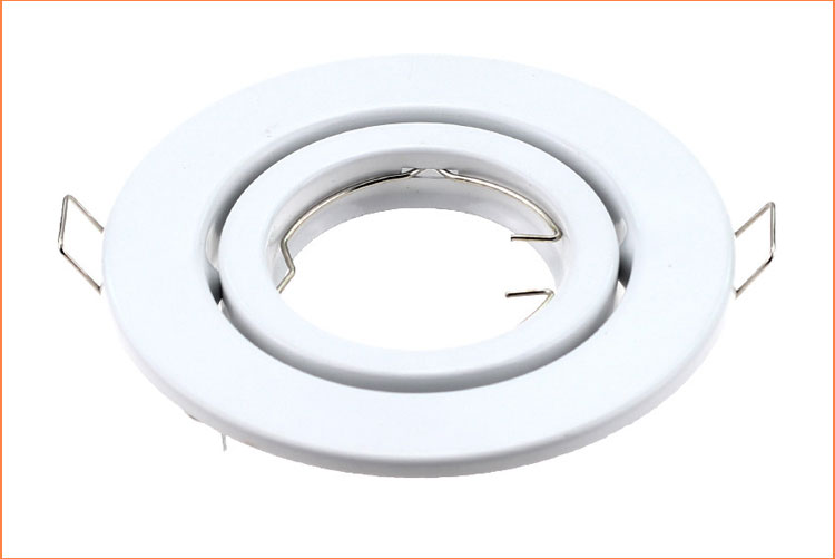 Spot led downlight justerbar hvid profil mini 6w gu10 pærer indbygget spotlight til hjemmet indendørs
