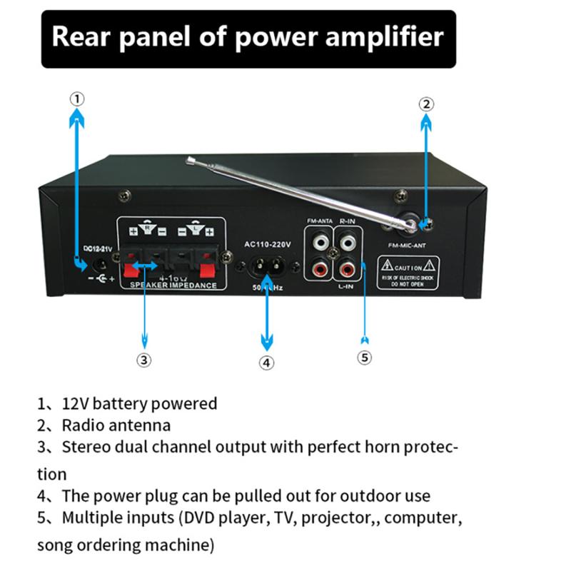 G -919h 1000w hjemme effektforstærkere lyd bluetooth forstærker subwoofer højttalere teater lyd lydsystem 220v/110v fm usb