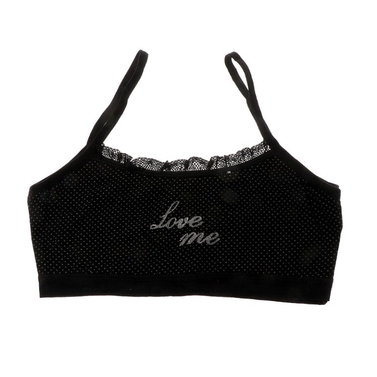 thumbnail image 2 of Comfortable Bralettes Pack Girls Cotton Training Bras 5-Pack - Lace Trim Cropped Camis For Teens Ages 10-15 Training Bra For Girls 10-12 2 of 14