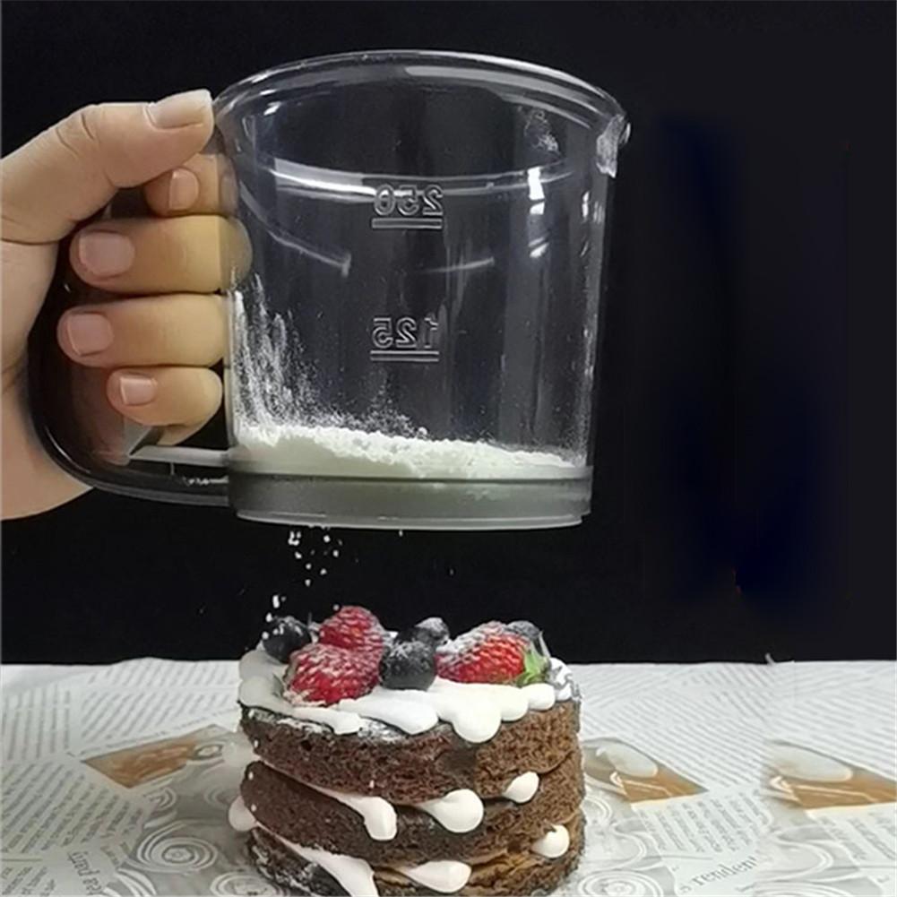 Multifunctional Flour Sifter Baking Hand Crank Flour Sugar Sieve Kitchen Tools For Ordinary Flour Bread Flour Cake Flour