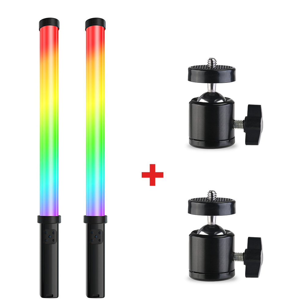 Handheld Licht Zauberstab Tragbare RGB LED Video Licht Bar 1530 ° Volle Farben Fotografie Leuchtstoffröhre Stock, 3200-6000K Dimmen, 2000 Lm