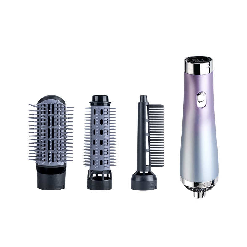 Cepillo secador de pelo iónico eléctrico 3 en 1, cepillo de aire , voluminizador, peine alisador de pelo, rizador de pelo
