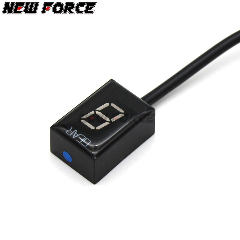 Indicateur de vitesse de niveau moto 1-6 compteur de vitesse numérique pour Kawasaki Z750 2004 à Z750R compteur de roue dentée