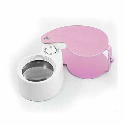 thumbnail image 2 of 60X Jewelers Loupe Magnifier Mini Microscope Magnifying Pocket W/ LED & UV Light 2 of 14