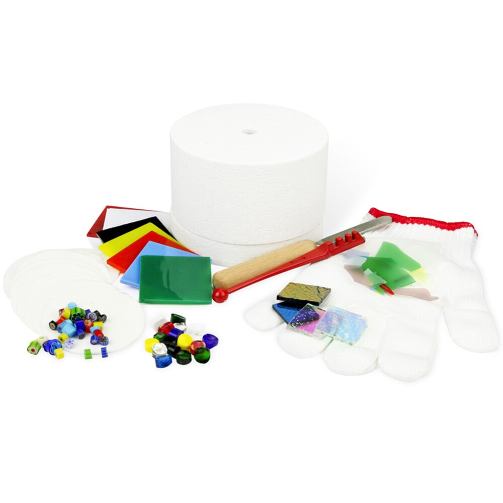 Microwave Kiln Kit DIY Fusing Glass Jewelry Set 10pcs/set Microwave Kiln for DIY Jewelry Glass Fusing Kiln Tools