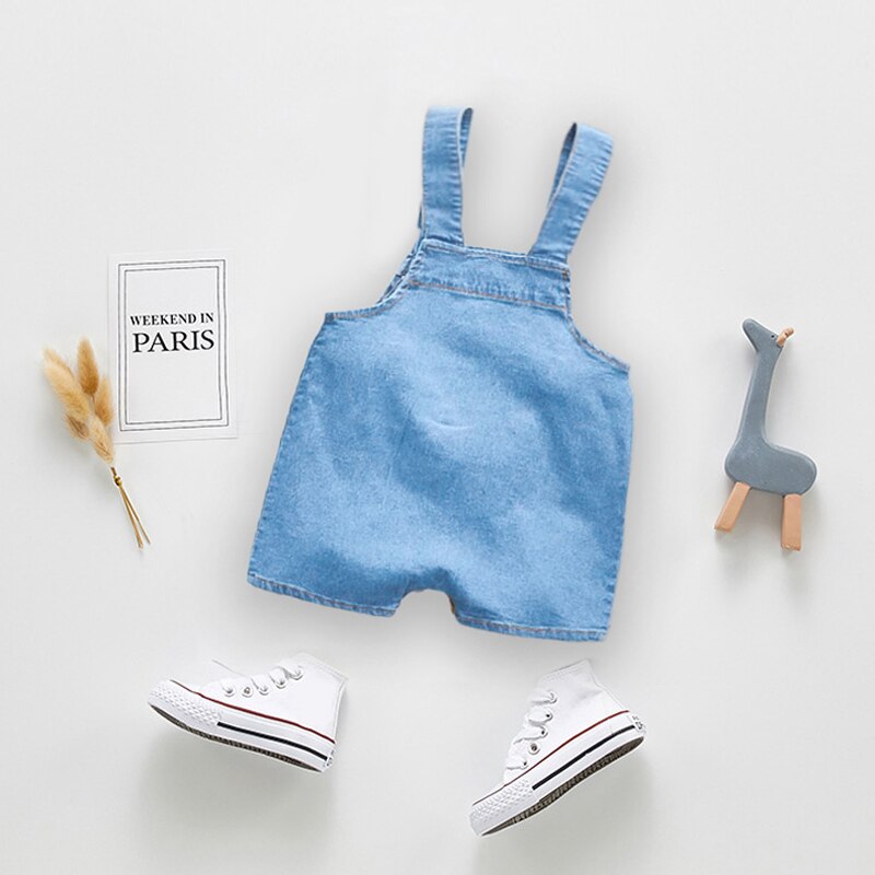 IENENS Junge Overall kurze Hose Baby Mädchen Weiche Latzhose 0-3Y Sommer Atmungsaktive Kleidung Kurze Hosen Kleinkind Kleinkind Denim kurze Hose