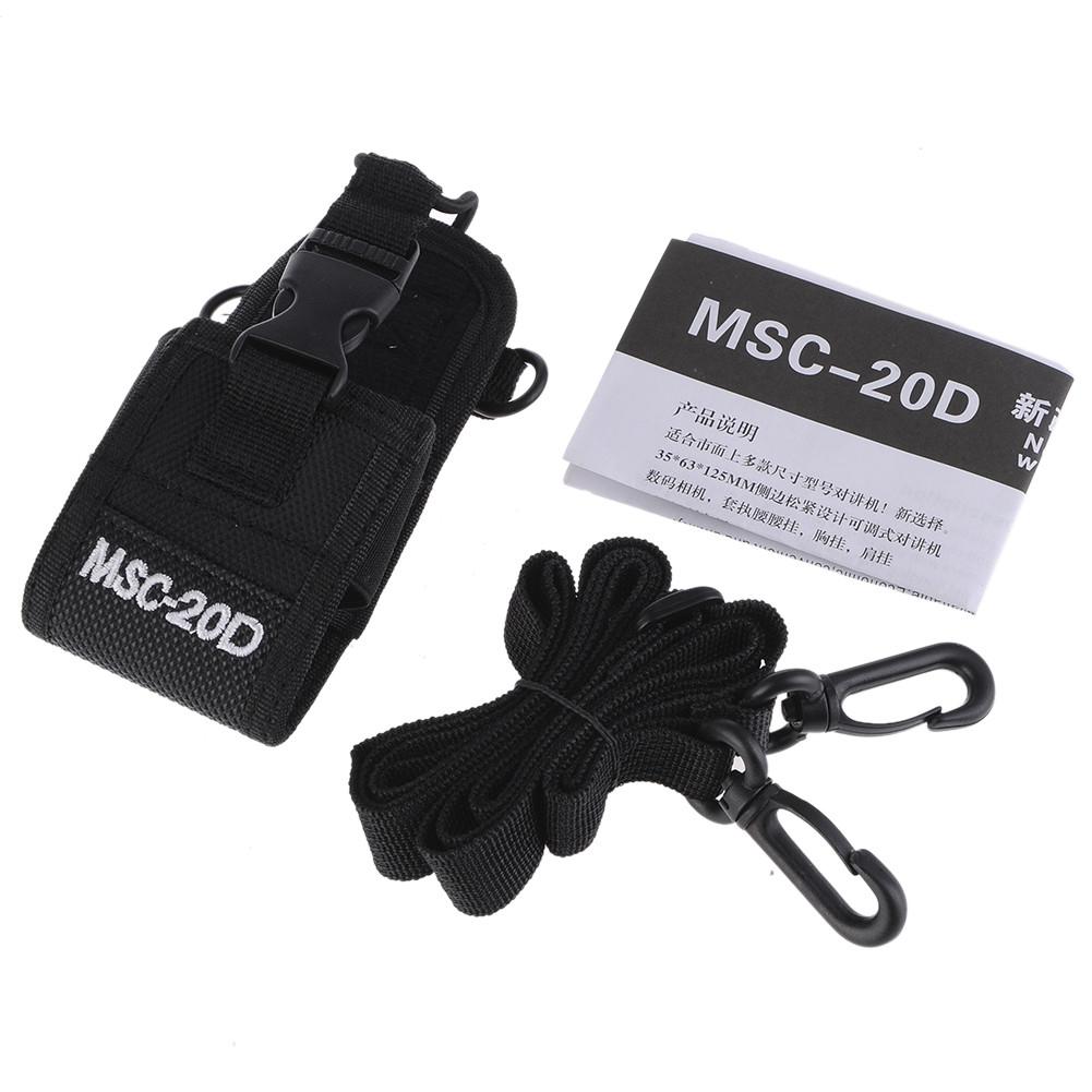 MSC-20D Nylon Multi-Funktion Tasche Tasche Halfter Tragen fallen Für BaoFeng ForMototrola Walkie Talkie