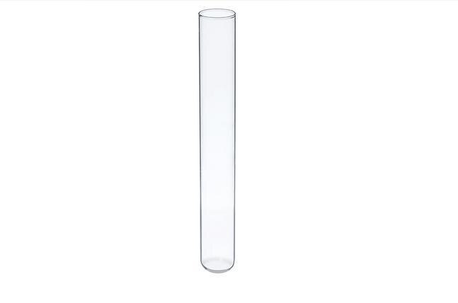 100pcs clear 10*100mm Glass Test Tube Round Bottom
