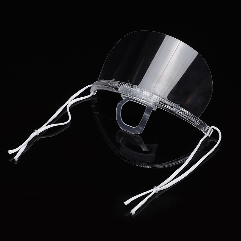1/5 stücke Transparente Masken dauerhaft Anti Nebel Gastronomie Lebensmittel Hotel Koch Kellner Kunststoff Küche Restaurant Masken Küche Werkzeuge: A802 1pc