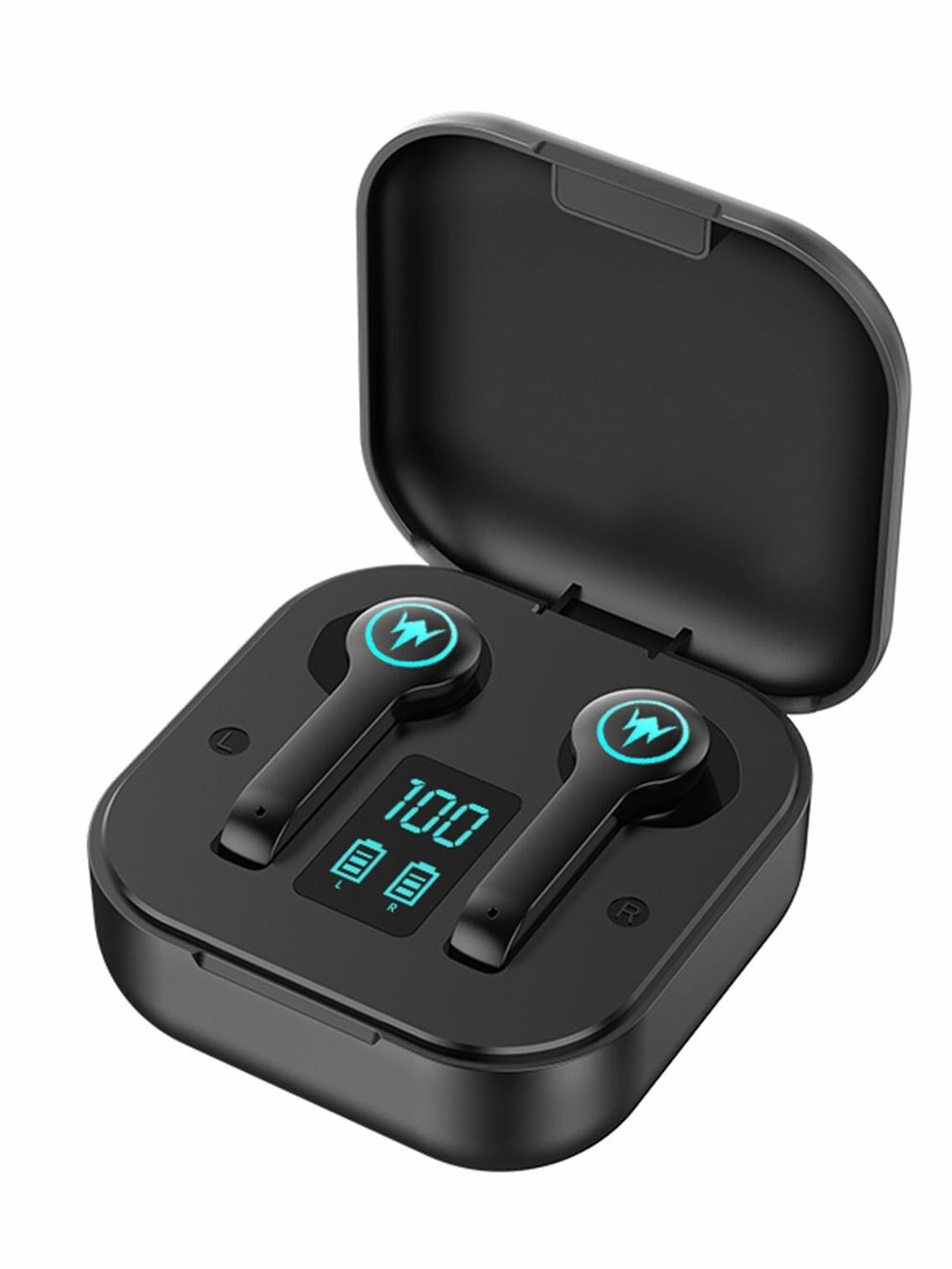 ES1 Gaming Wireless Practical Headset Compatible Player Stereo Card Wireless Headset Bilateral Stereo Player: MULTI