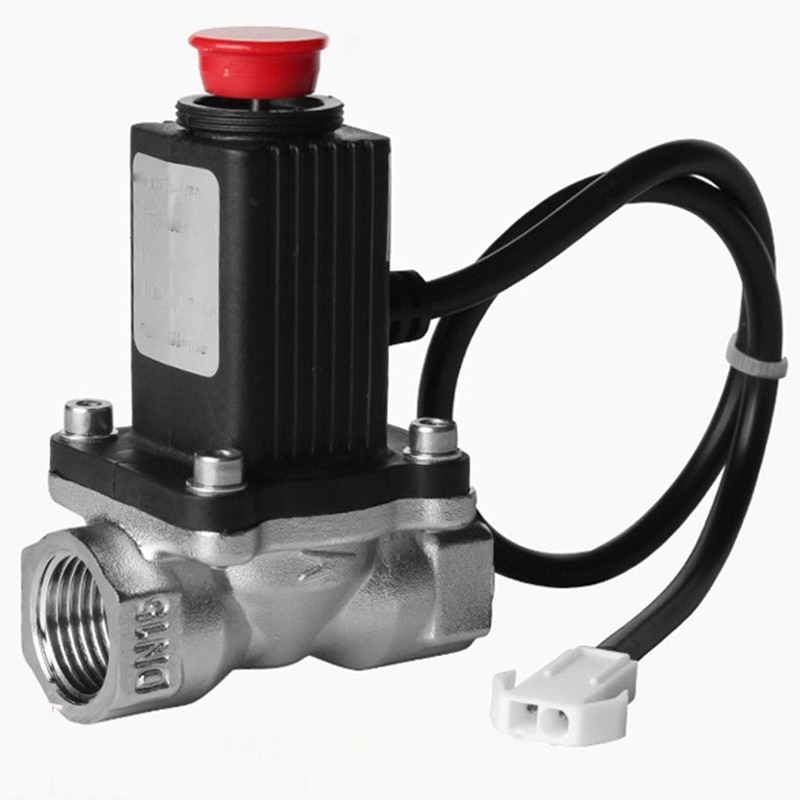 Rearme Manual G1/2 pulgadas G3/4 pulgadas de Gas Natural de cierre de emergencia de la válvula de Combustible automático Gas de Gas válvula de solenoide