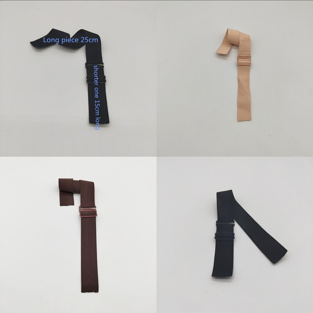 Banda elástica ajustable para pelucas, hecha para ser cosida a pelucas, para ajuste cómodo, 6 uds. Por lote