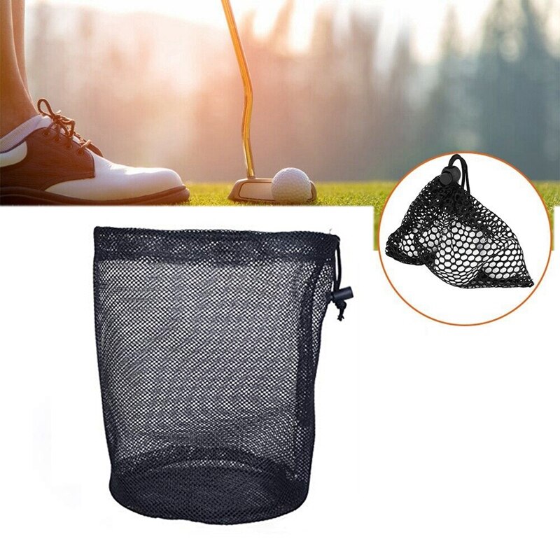 5 PCS Durable Nylon Mesh Ditty Bag for with Drawstring Lock Closure Net Bag for Toys ,Balls