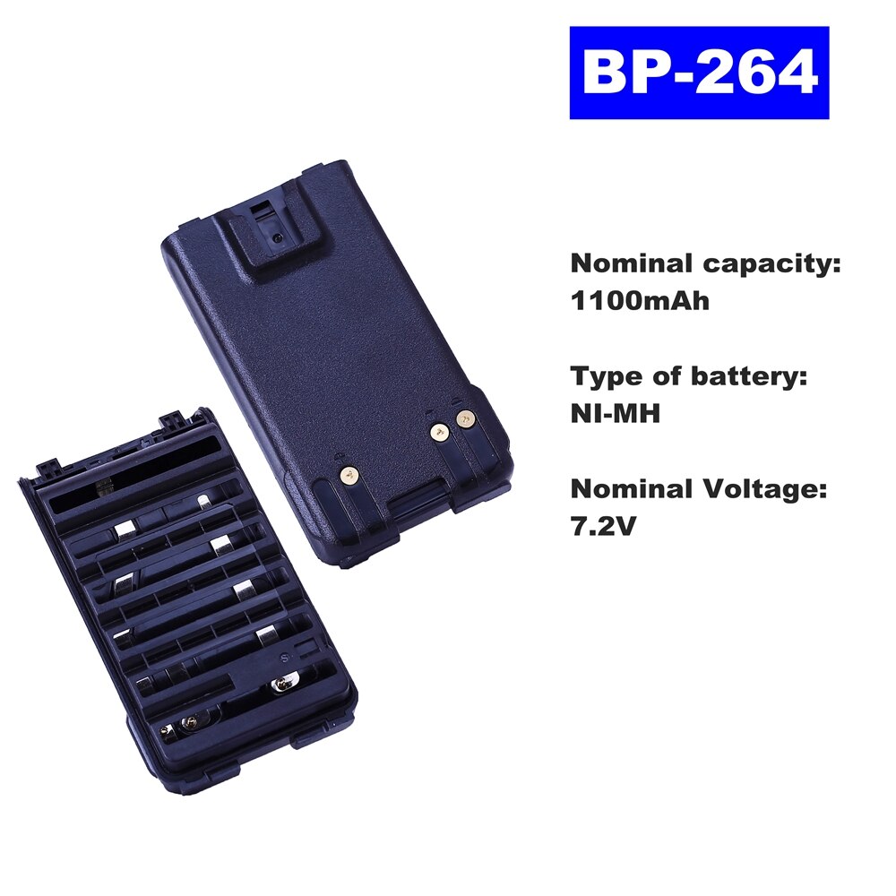 7,2 V 1100 mAh NI-MH Radio Batterie BP-264 Für ICOM Walkie Talkie V80/V80FX zwei Weg Radio