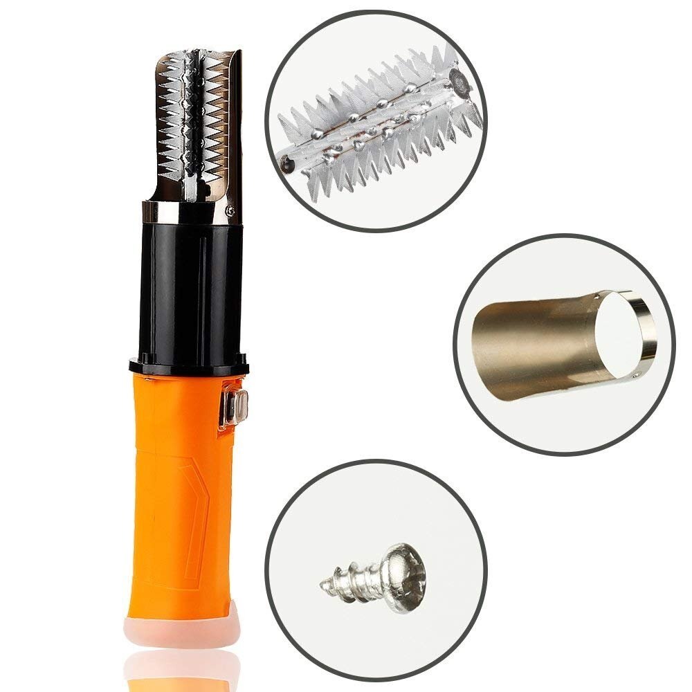 4/6 Fish Scraper Automatic Fish Scale Waterproof Charging Killing Fish Tool Machine Planing Scraping Device Sweeping Fish Scale