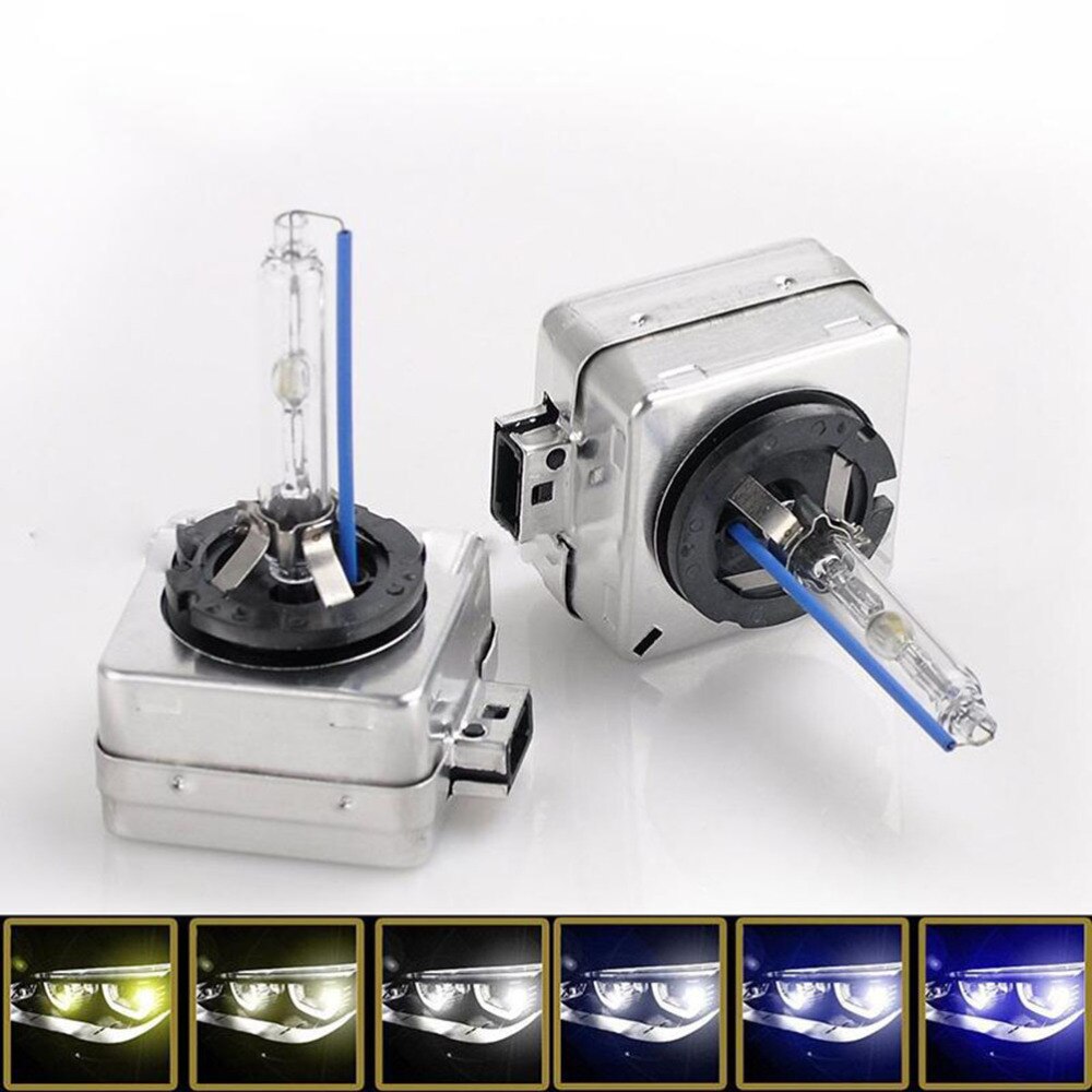 2Pcs D1S Hid 10000K Xenon Conversie Koplamp Vervanging Bollen