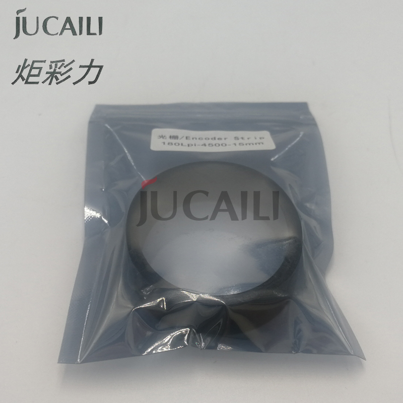 Jucaili 1 pc encoder strip 180 dpi -15mm for  xp600/dx5/dx7 printhoved til allwin mimaki roland xuli printer  h9730 15mm-180 lpi