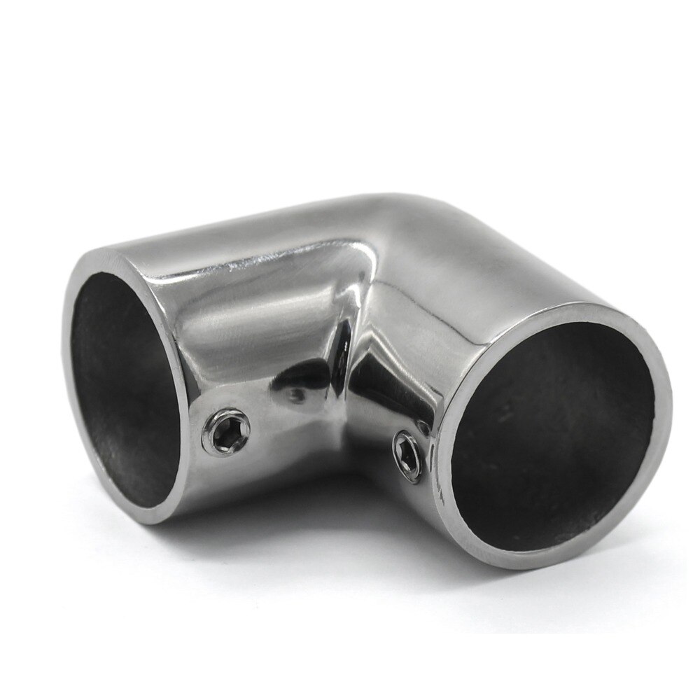 4pcs Stainless steel Hand Rail Fitting 90 degree elbow 1 "25mm tube