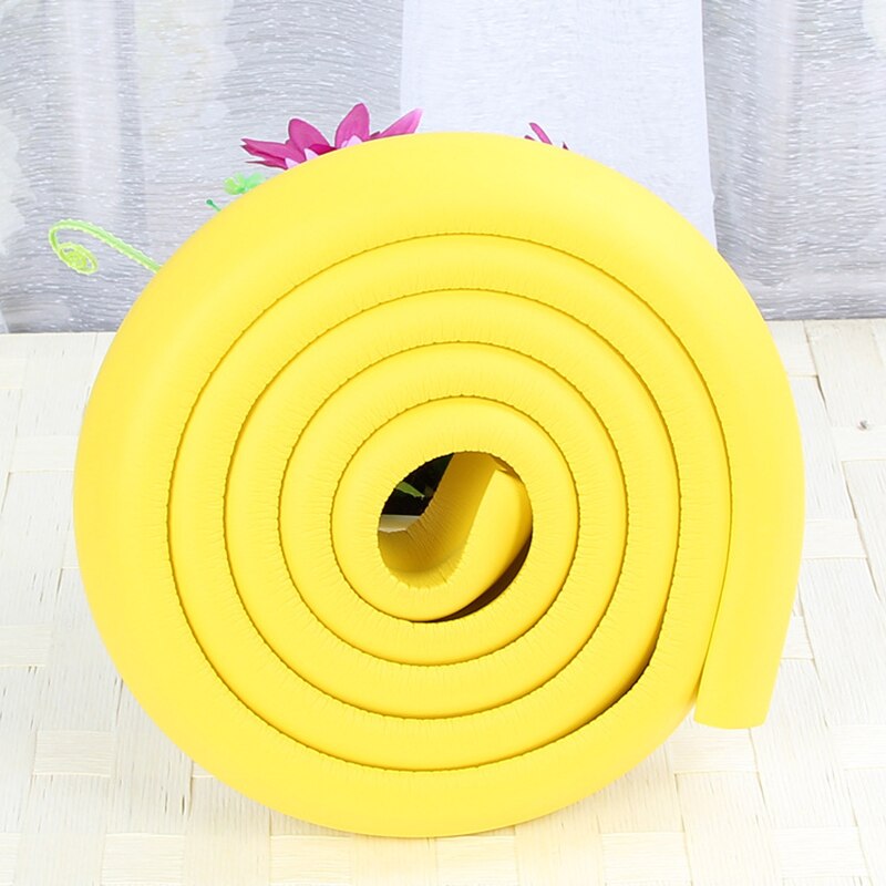 2m babyveiligheidsbeschermingshoekbeschermers babybescherming meubelhoeken zachte verdikking beschermstrip tafel bureau randbeschermer