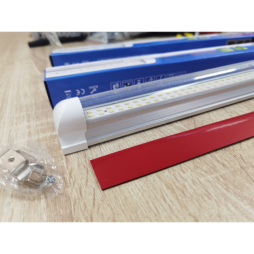 4Pcs 72 LED Interior Lights Strip Light Bar Car Interior Lamp with On/Off Switch For Truck Trailer Caravan Touring Camper Boat