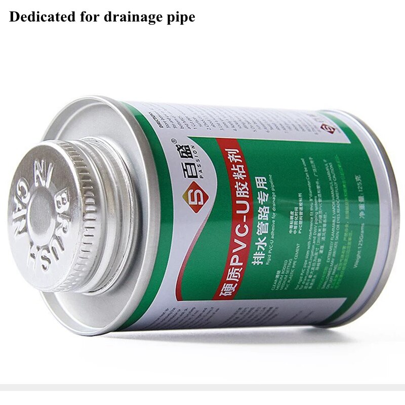 Pegamento de PVC para irrigación de jardín, Conector de tubería de drenaje, sellador, junta de tubo de agua de Acuario, adhesivo, estante DIY, 1 ud.