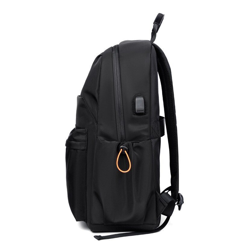 Men Backpack USB Charging 14 inch Laptop Bags School Rucksack Male Black Grey Business Bagpacks Travel Shoulder Bag Mochila