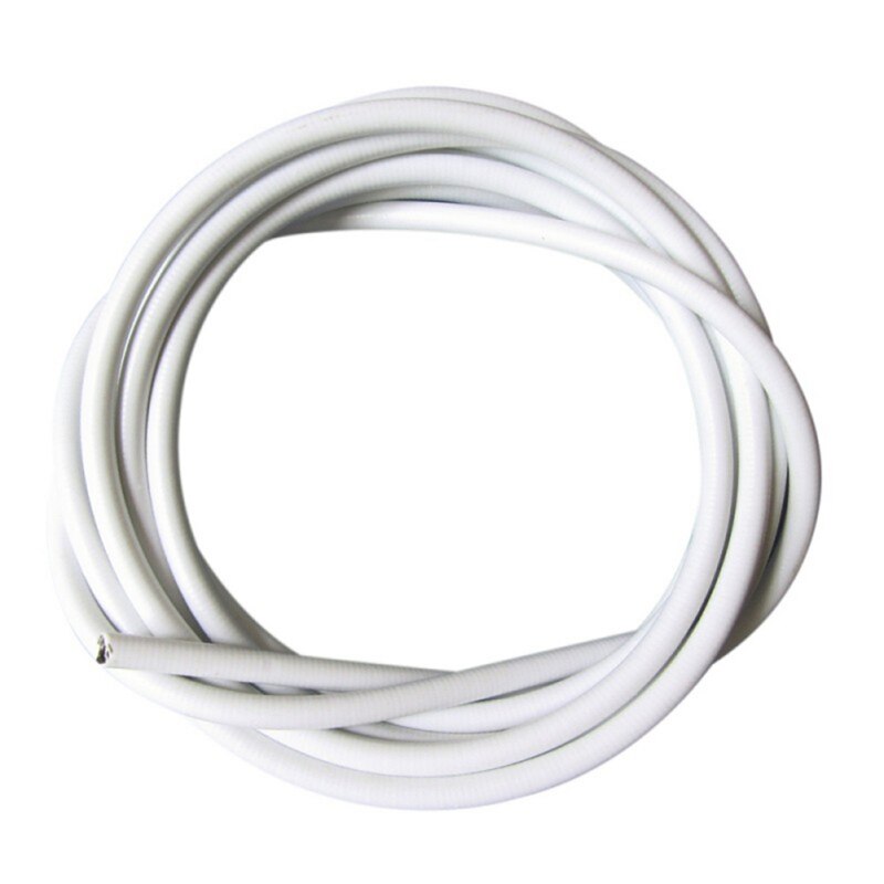 2/4 m Window Net Curtain Wire Spring Cord Cable Kit Spring Curtain Rope + 2 Pair Hooks & Eyes Replaceable Curtain Accessories