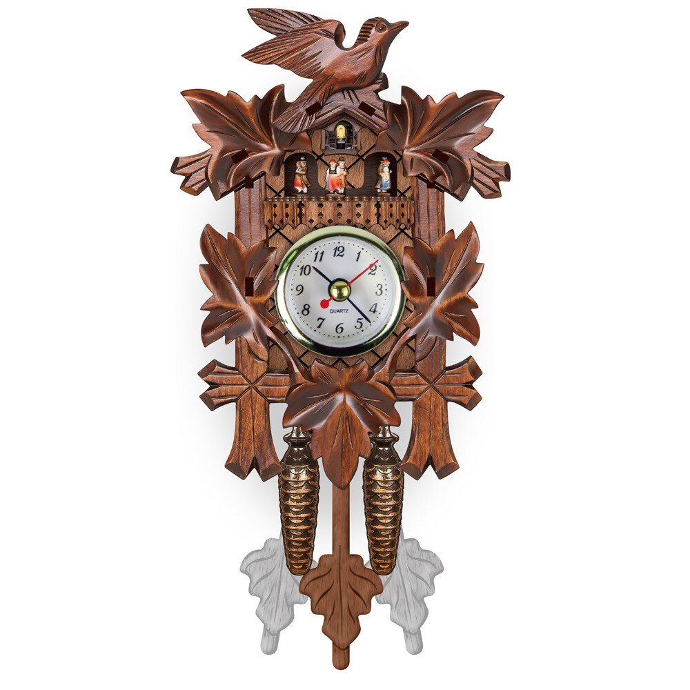 Luxury Cuckoo Wall Clock Vintage Silent Nordic Retro 3d Watches Clocks Wall Home Decor Home Living Room Decoration Ideas: CM303