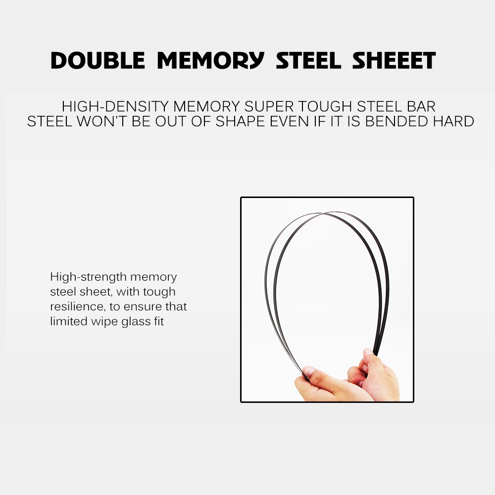 BEMOST Car Wiper Blades For Peugeot 406 Wagon/Coupe/Sedan ,1995 1996 1997 1998 1999 2000 2001 2002 2003 2004 Fit U Hook Arm