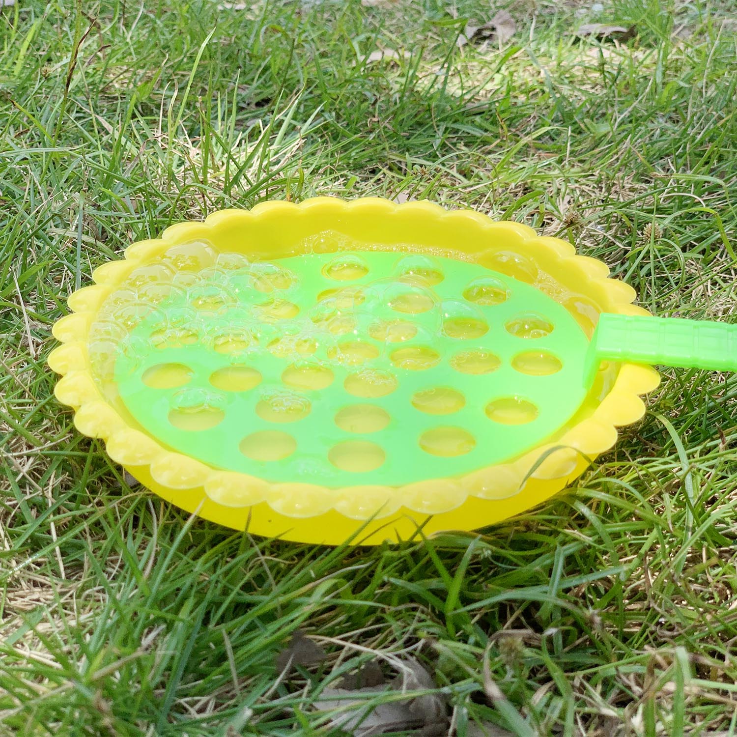 Bellen Maker Bubble Maken Wand Blower Voor Kinderen Kids Outdoor Speeltijd Verjaardagsfeestje Achtertuin Games Willekeurige Kleur