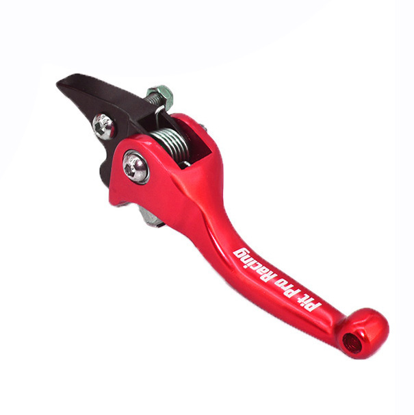 Palancas de freno de embrague para motocicleta Pit Pro Racing CNC F3 2nd, manillar Universal para motocross CR CRF YZF WRF KX KXF: Morado