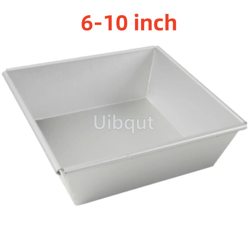 6~10 inch square rectangle Detroit Pizza Pan Deep Dish Pizza Pan Non Stick Pizza tray Square Baking Pan Bakeware Aluminum tray