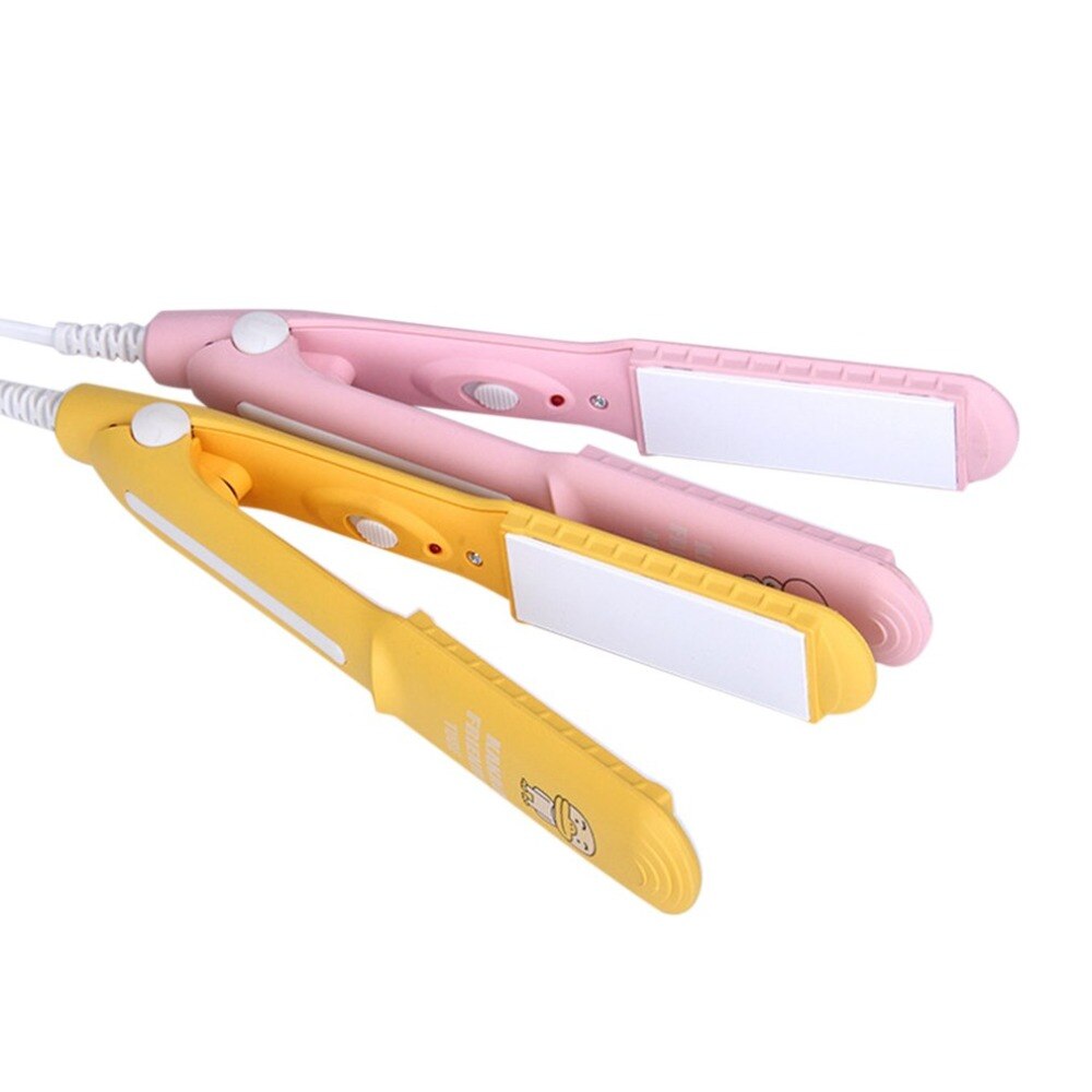 Electronic Hair Straightener Portable Mini Hair Flat Iron Ceramic Fast Straightening Irons Hair Styling Tool