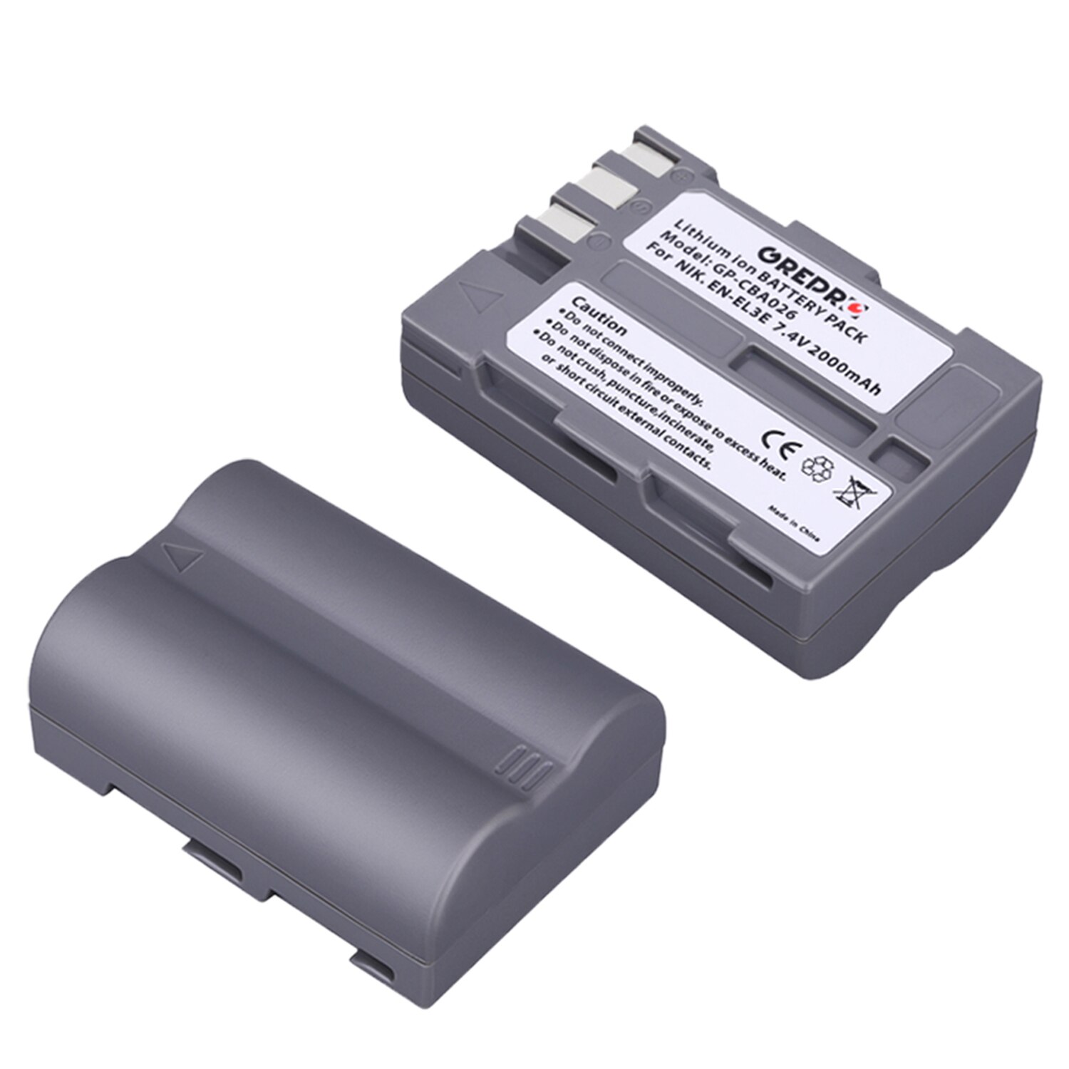 EN EL3e batteria EN-EL3e + caricatore incorporato USB e type-c per Nikon D80 D700 D90 D300S D200 D70 D50 D100 D300 DSLR