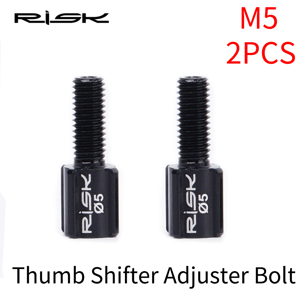 Tornillos de ajuste para palanca de cambios trasera de bicicleta, pernos para Shimano Sram X9, 2 uds., M5/M6: M5