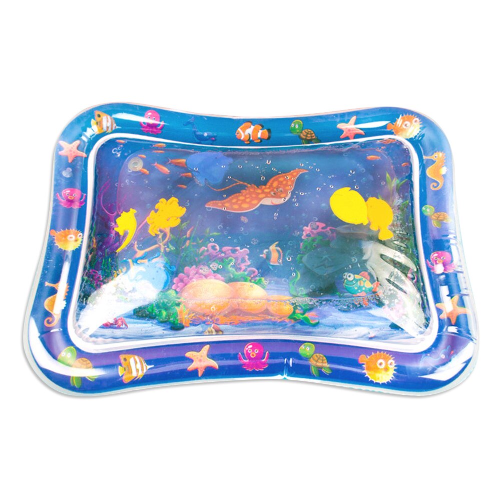 Baby Inflatable Water Cushion Portable Water Pad Multifunction Water Play Mat Toddler Activity Sensory Cushion