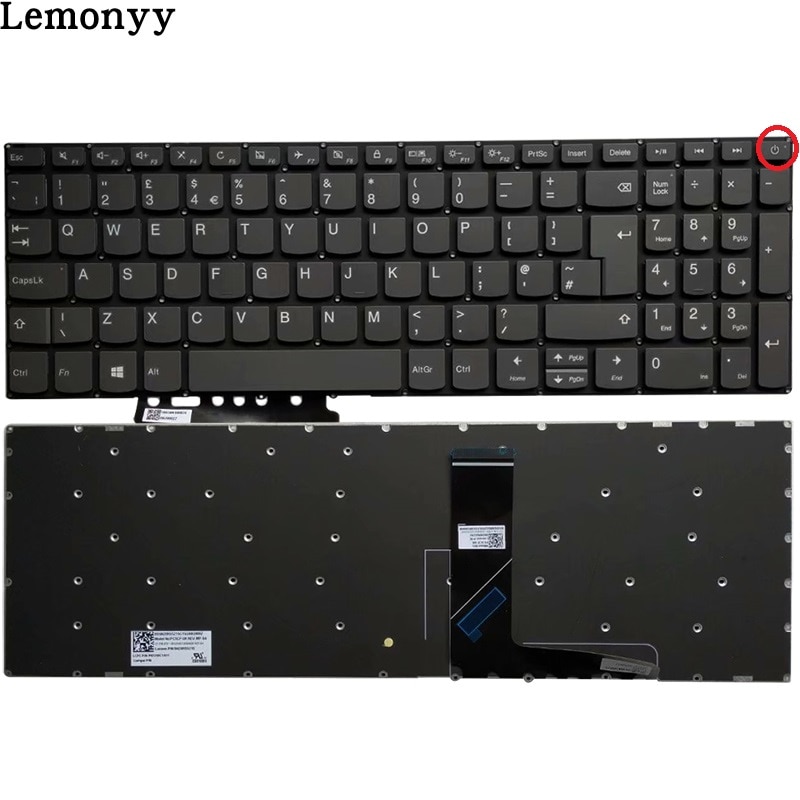 UK Keyboard voor Lenovo IdeaPad 330-15 330-15AST 330-15IGM 330-15IKB US keyboard laptop UK toetsenbord