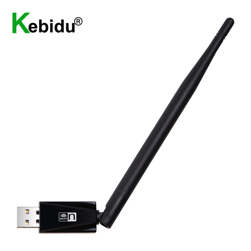 Draadloze 150Mbps 5dBi Antenne Usb Wifi Adapter Draadloze Pc Lan Netwerkkaart Voor Digitale Ontvanger Tv Box Laptop Wifi adapter