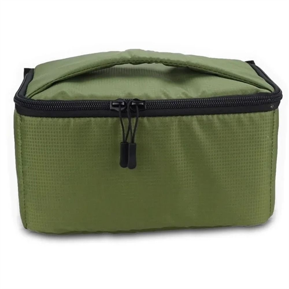 Shockproof Camera Bag Insert Padded Photography Protective Camera Protector Pouch Handbag Waterproof Digital Camera Case: army green